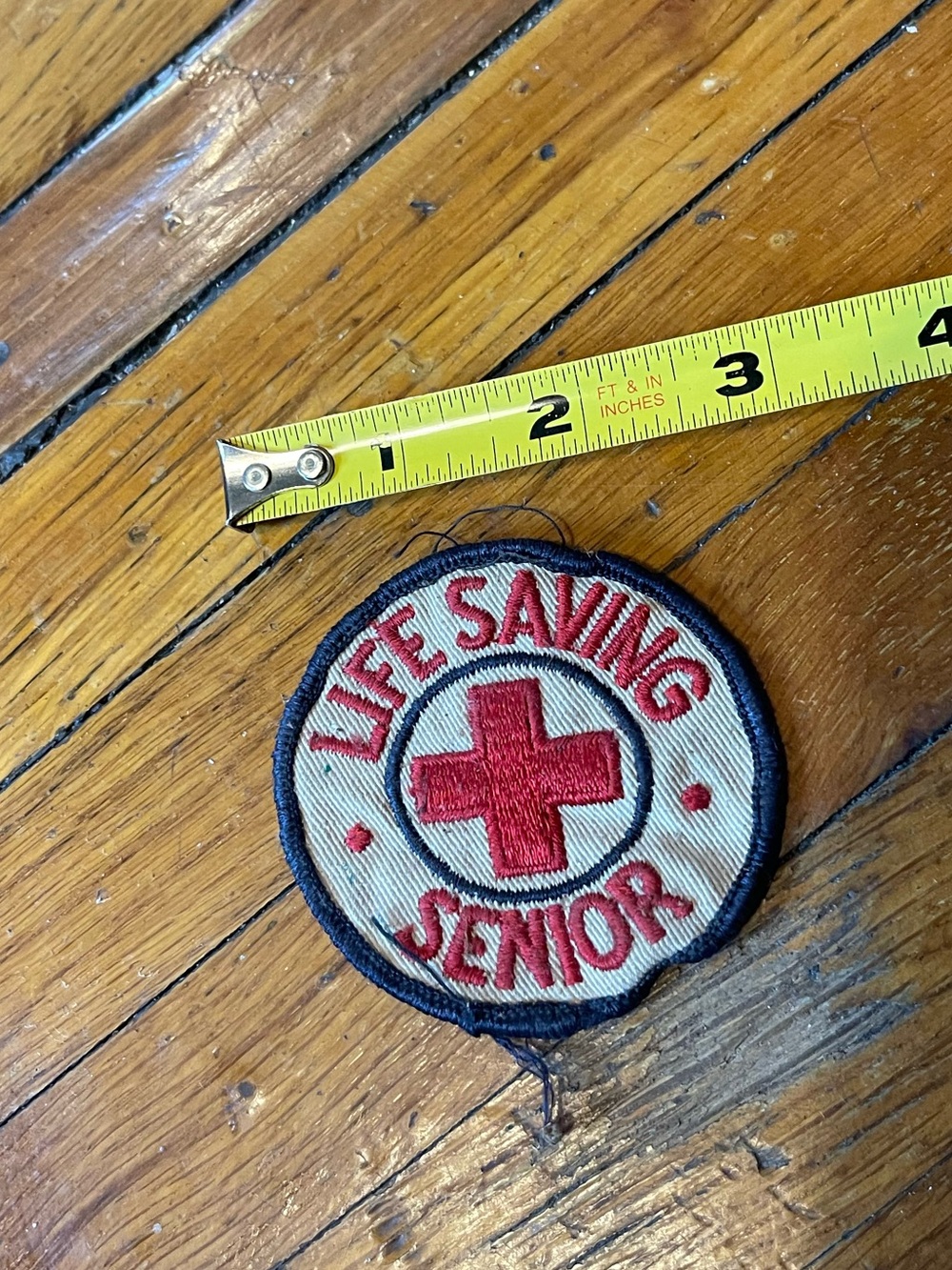 Life Saving Senior Embroidered Patch
